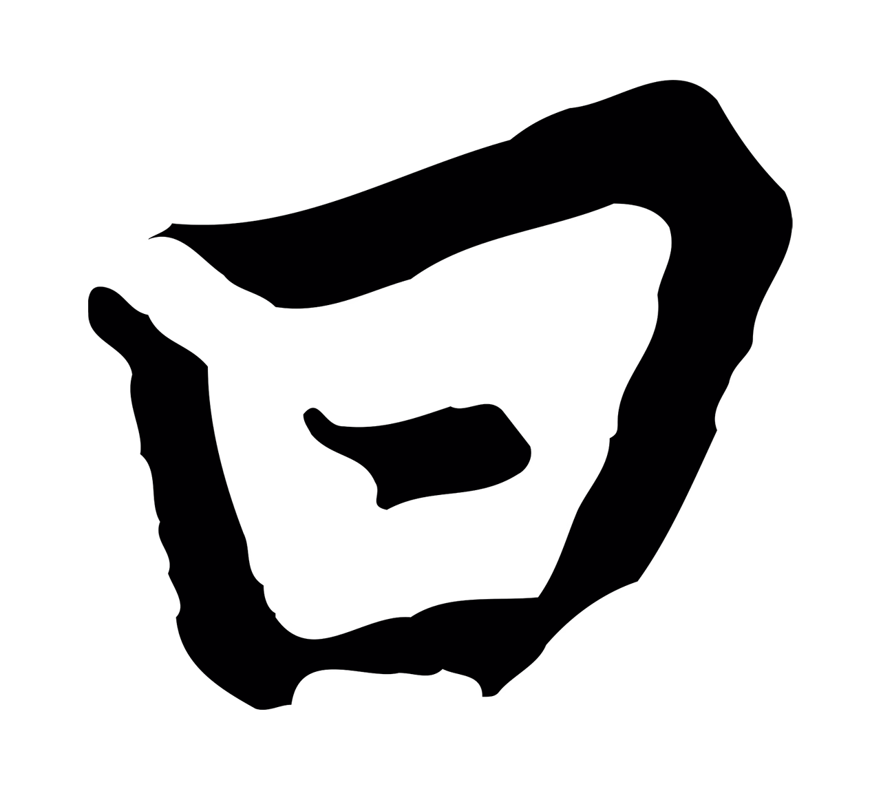 黄庭坚「曰」字书法图片