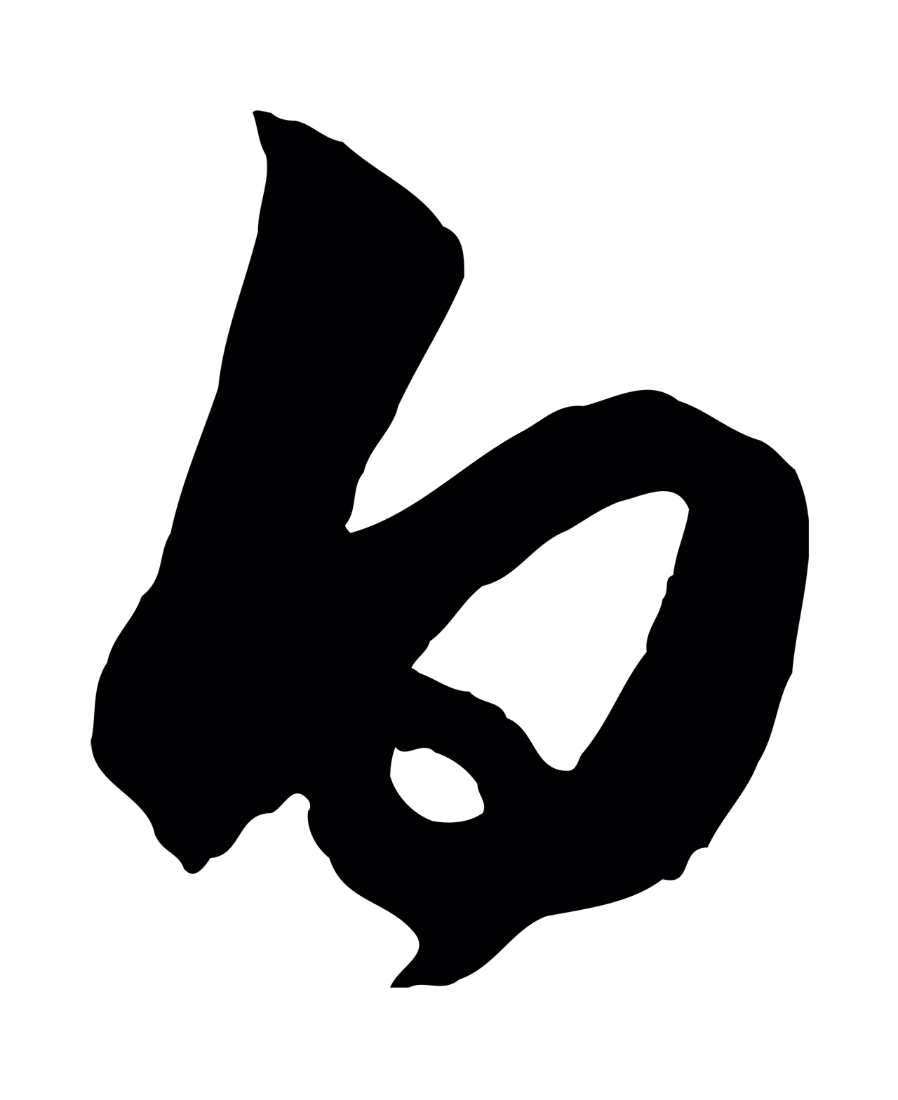王守仁「白」字书法图片