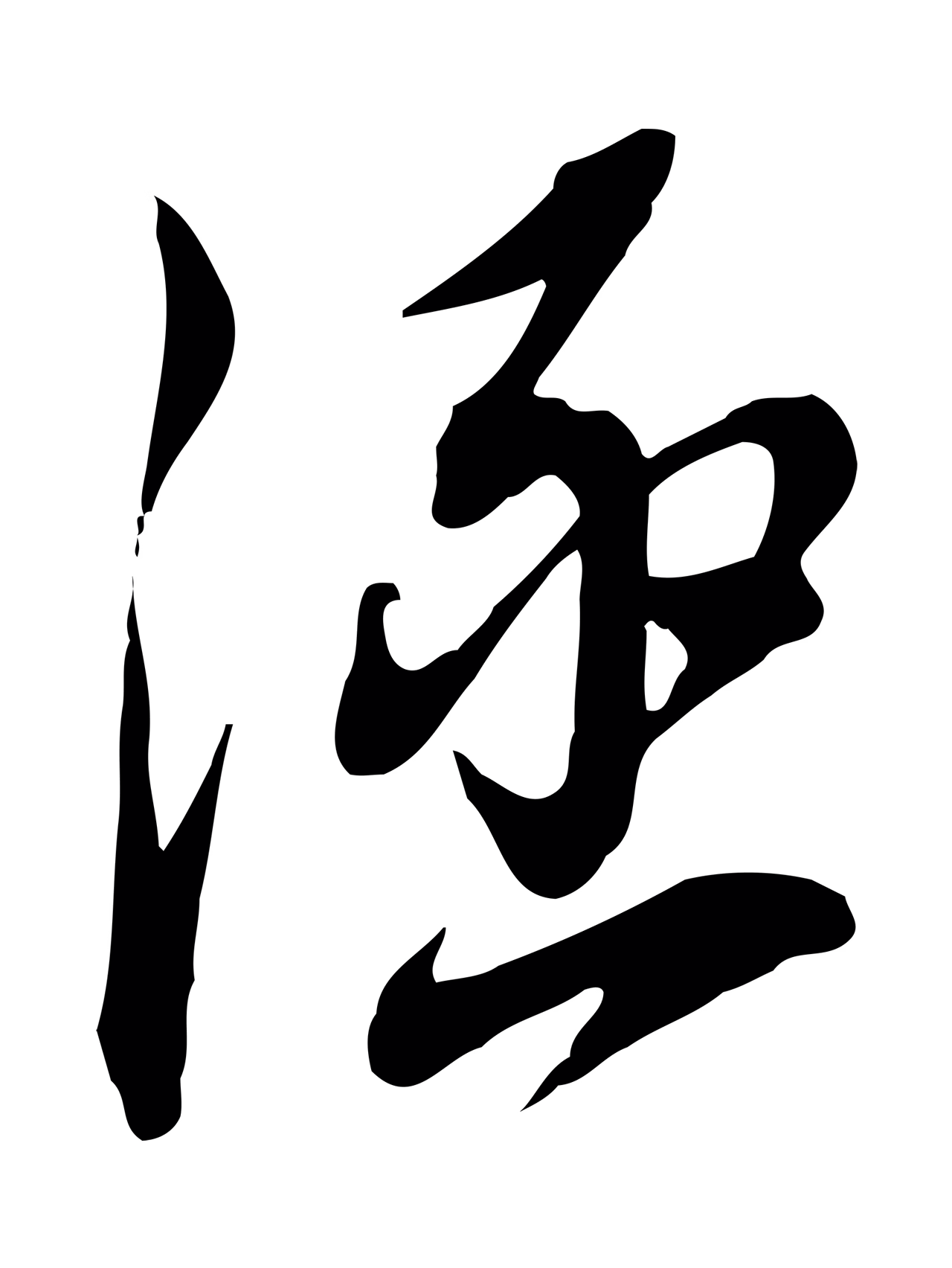 董其昌「涵」字书法图片