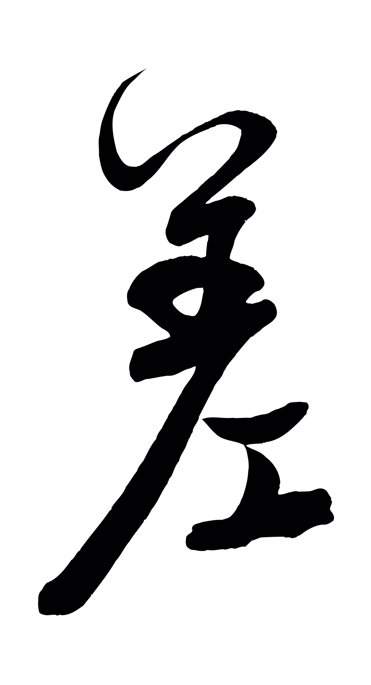 颜真卿「差」字书法图片