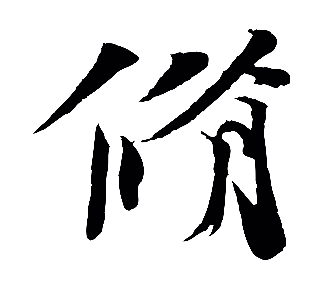 欧阳修「脩」字书法图片