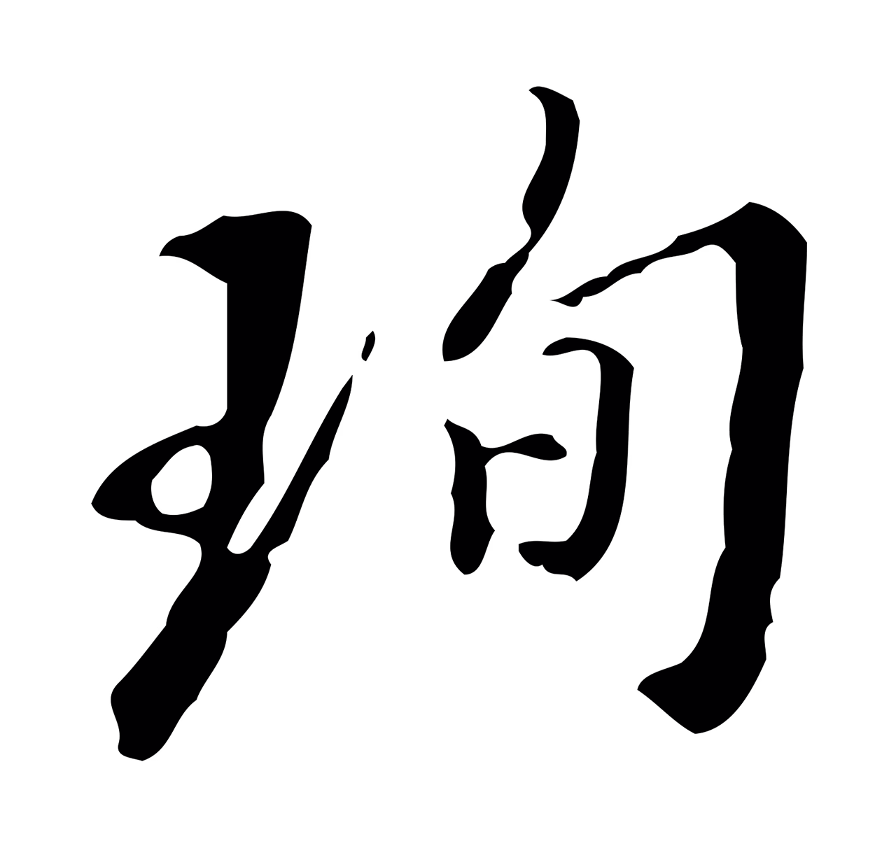 董其昌「珣」字书法图片