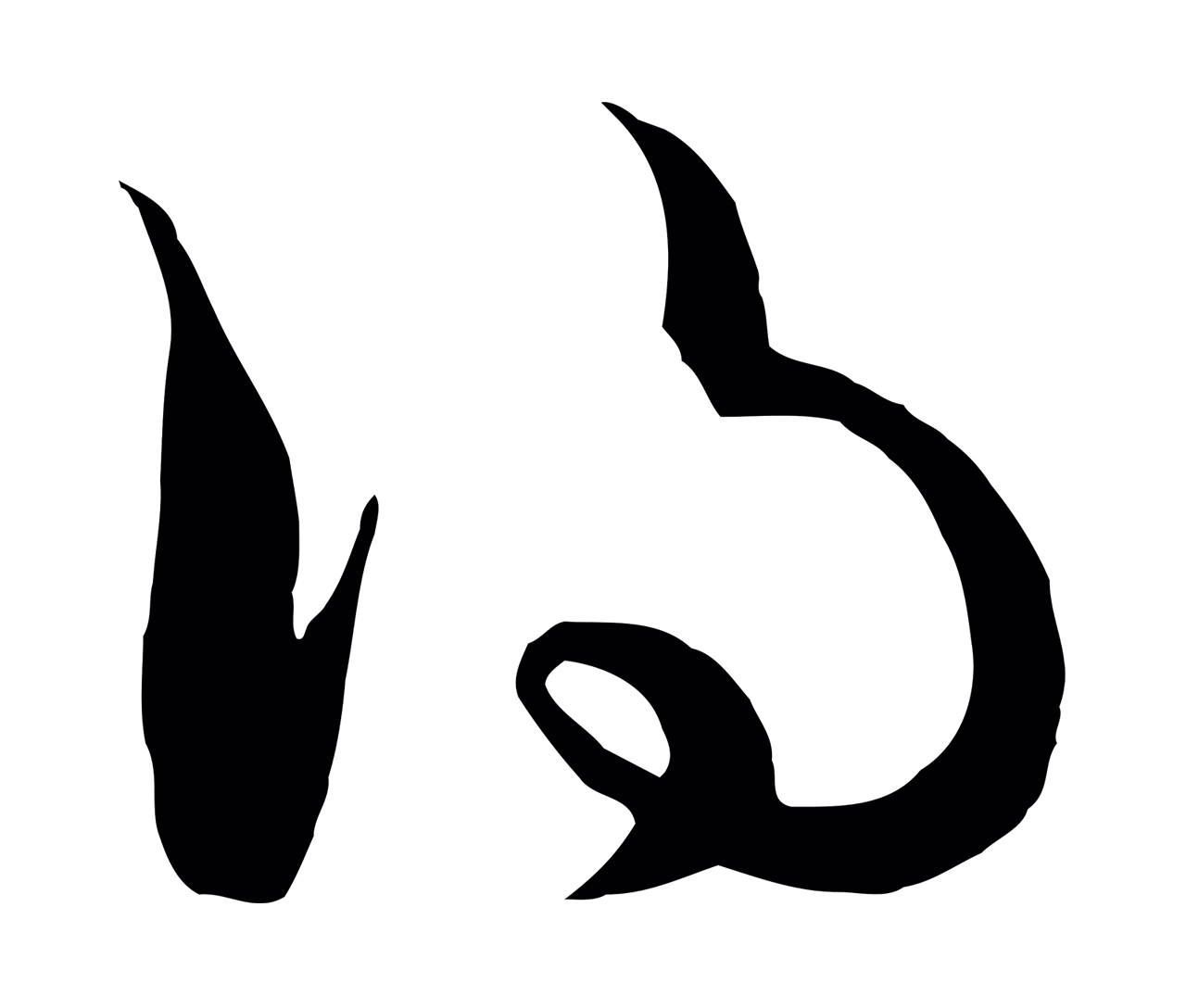 饶介「得」字书法图片