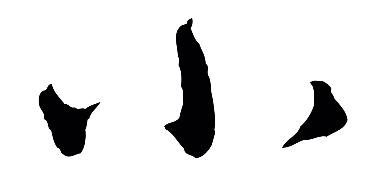 赵孟頫「小」字书法图片