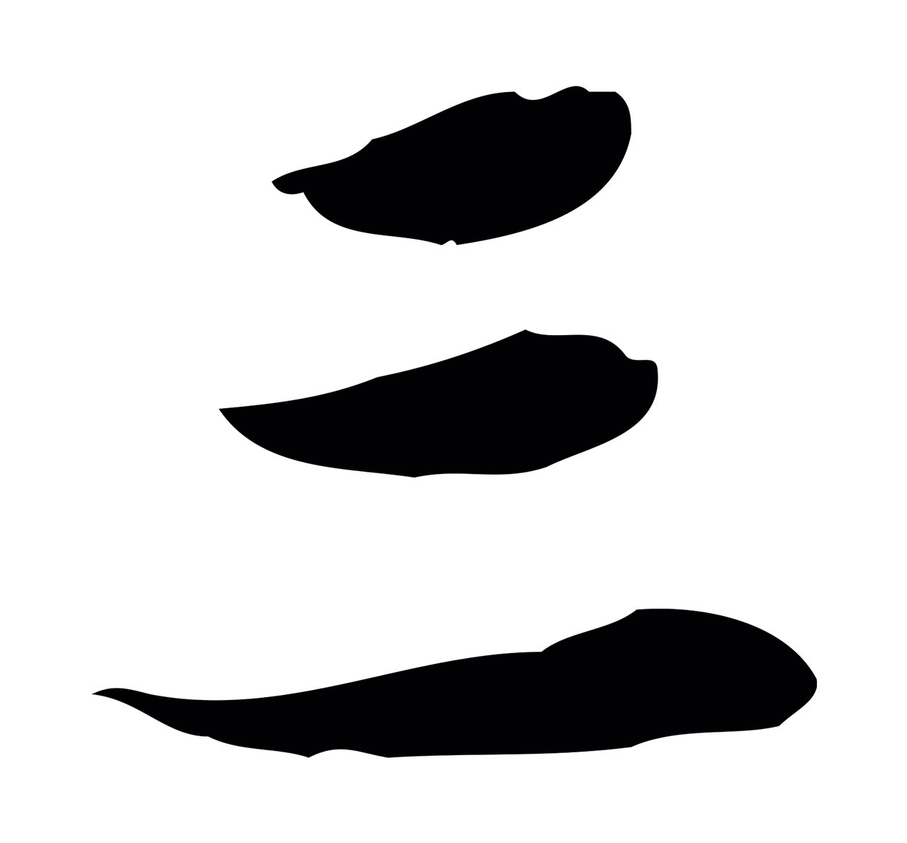蒋璨「三」字书法图片