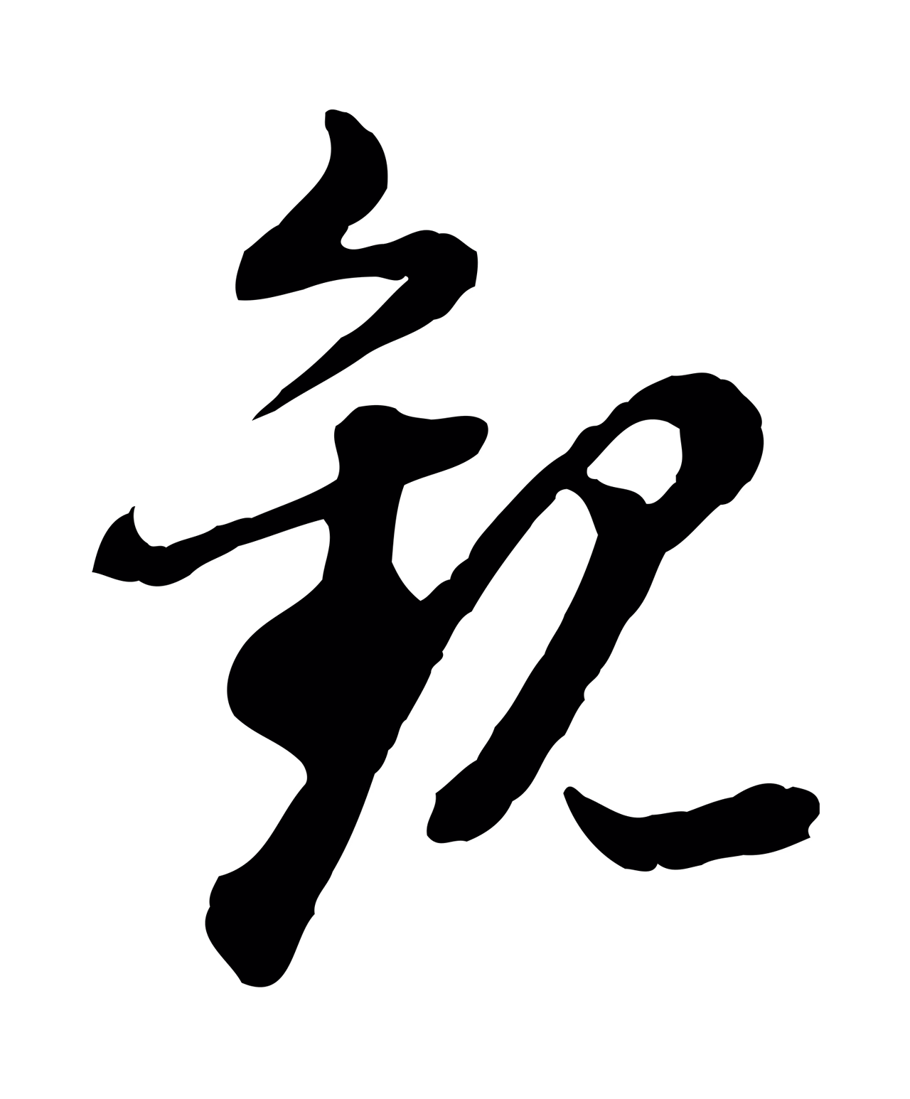 董其昌「觀」字书法图片