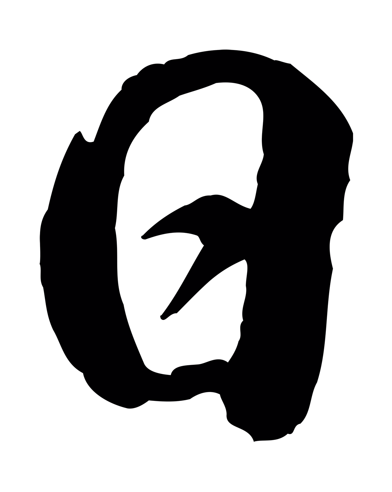 米芾「日」字书法图片
