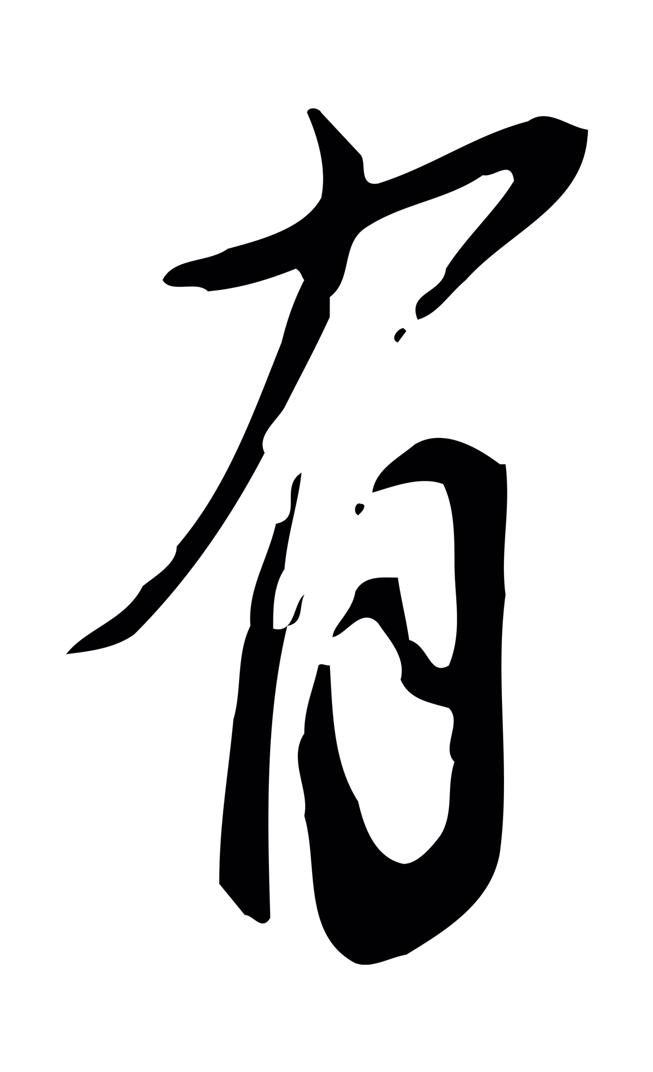 董其昌「有」字书法图片