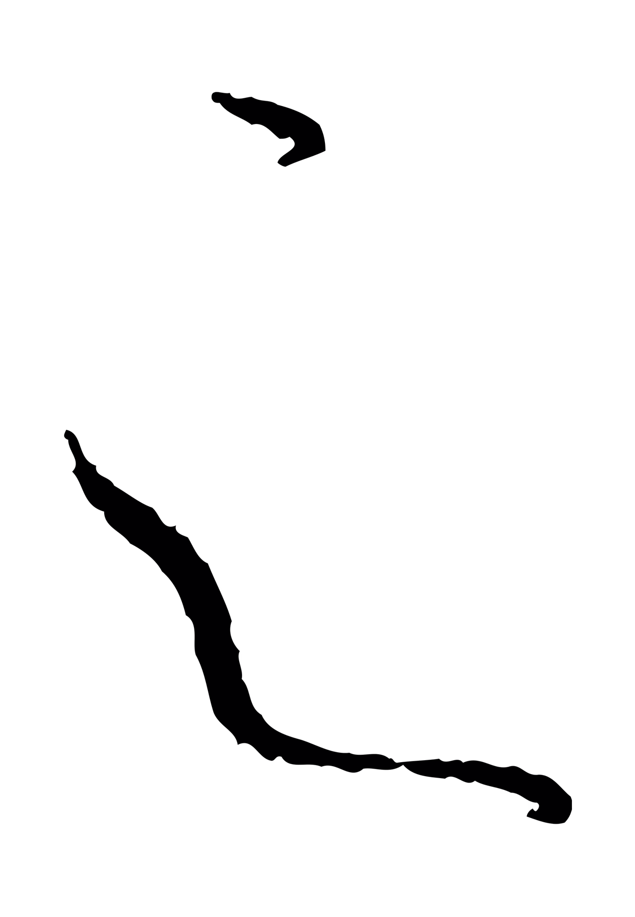 孙过庭「之」字书法图片