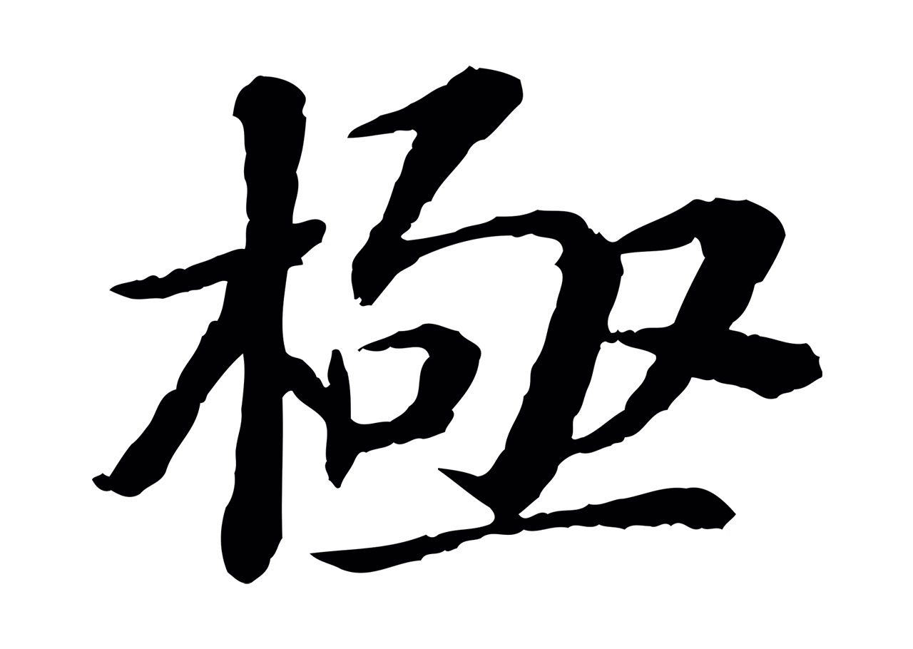 苏轼「極」字书法图片
