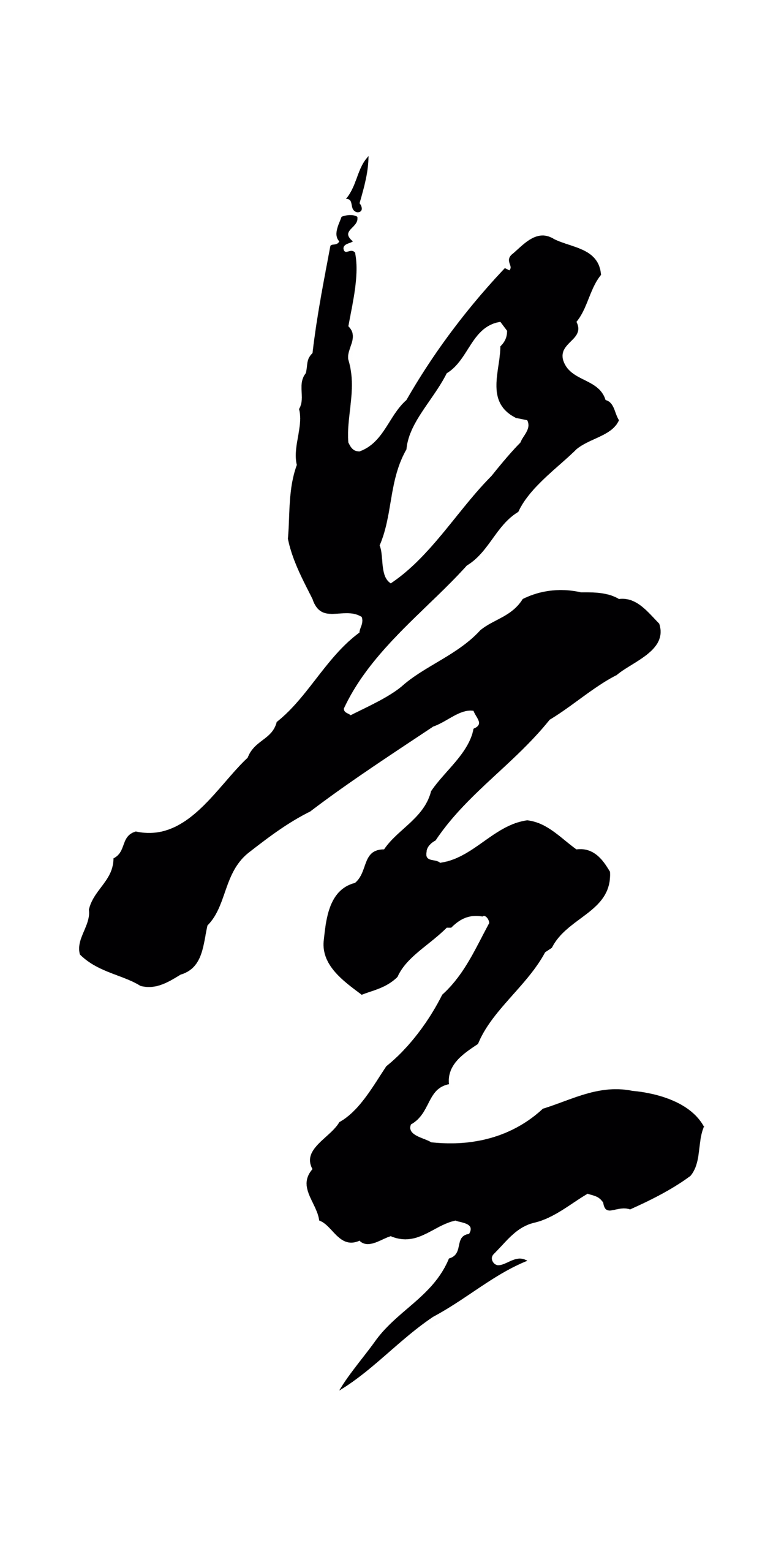 董其昌「是」字书法图片