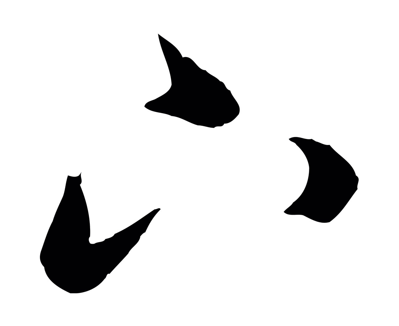 赵孟頫「下」字书法图片