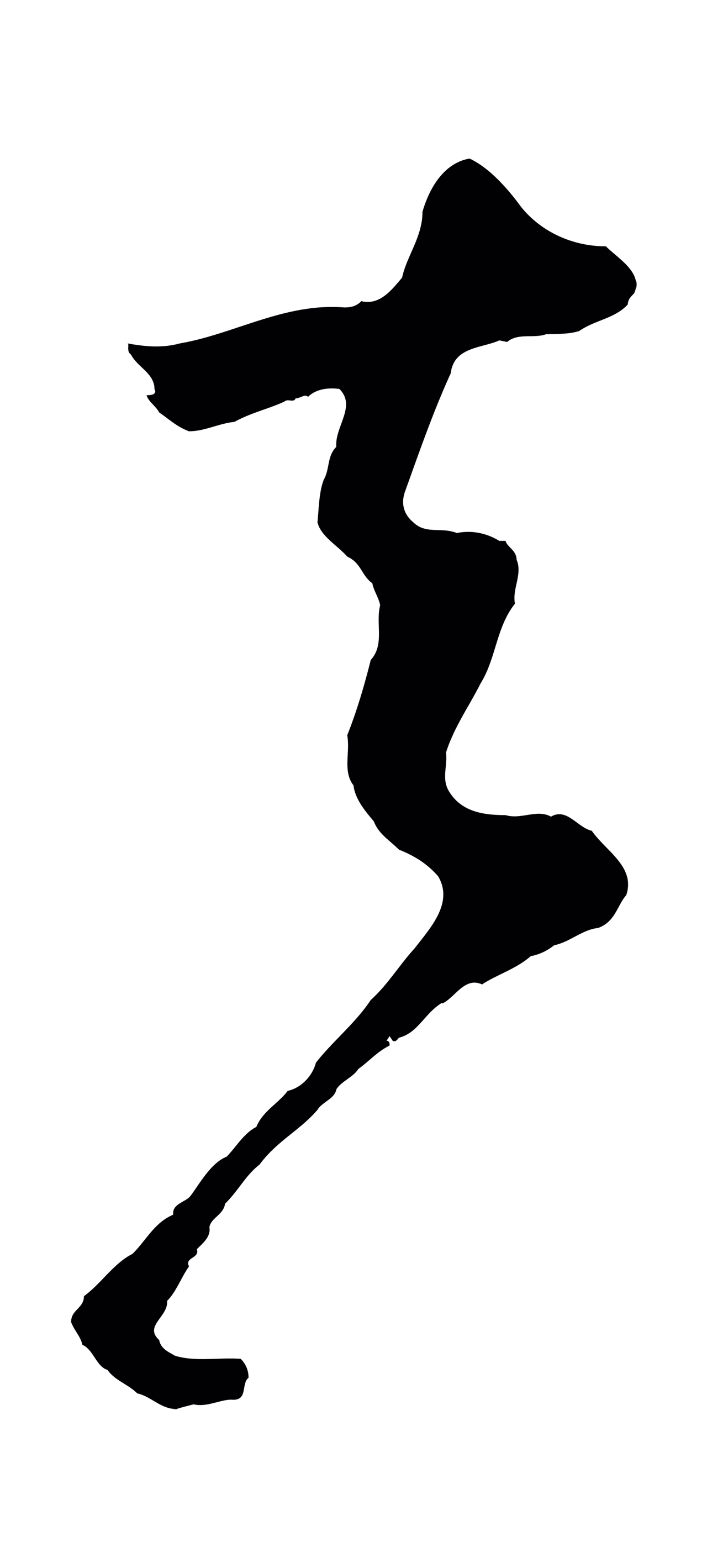 鲜于枢「去」字书法图片
