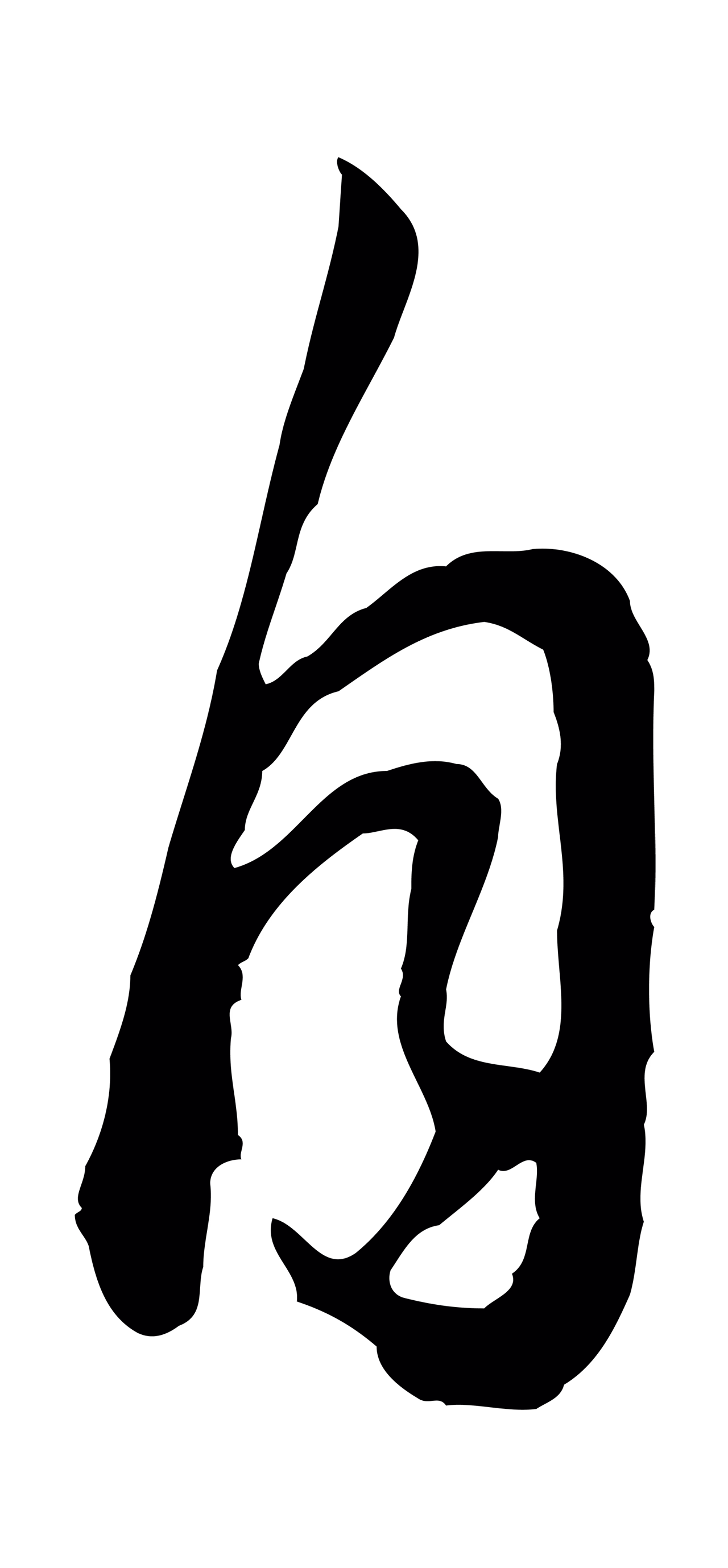 董其昌「自」字书法图片