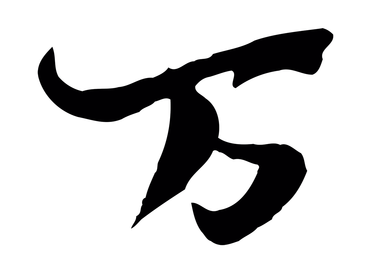 陆游「萬」字书法图片