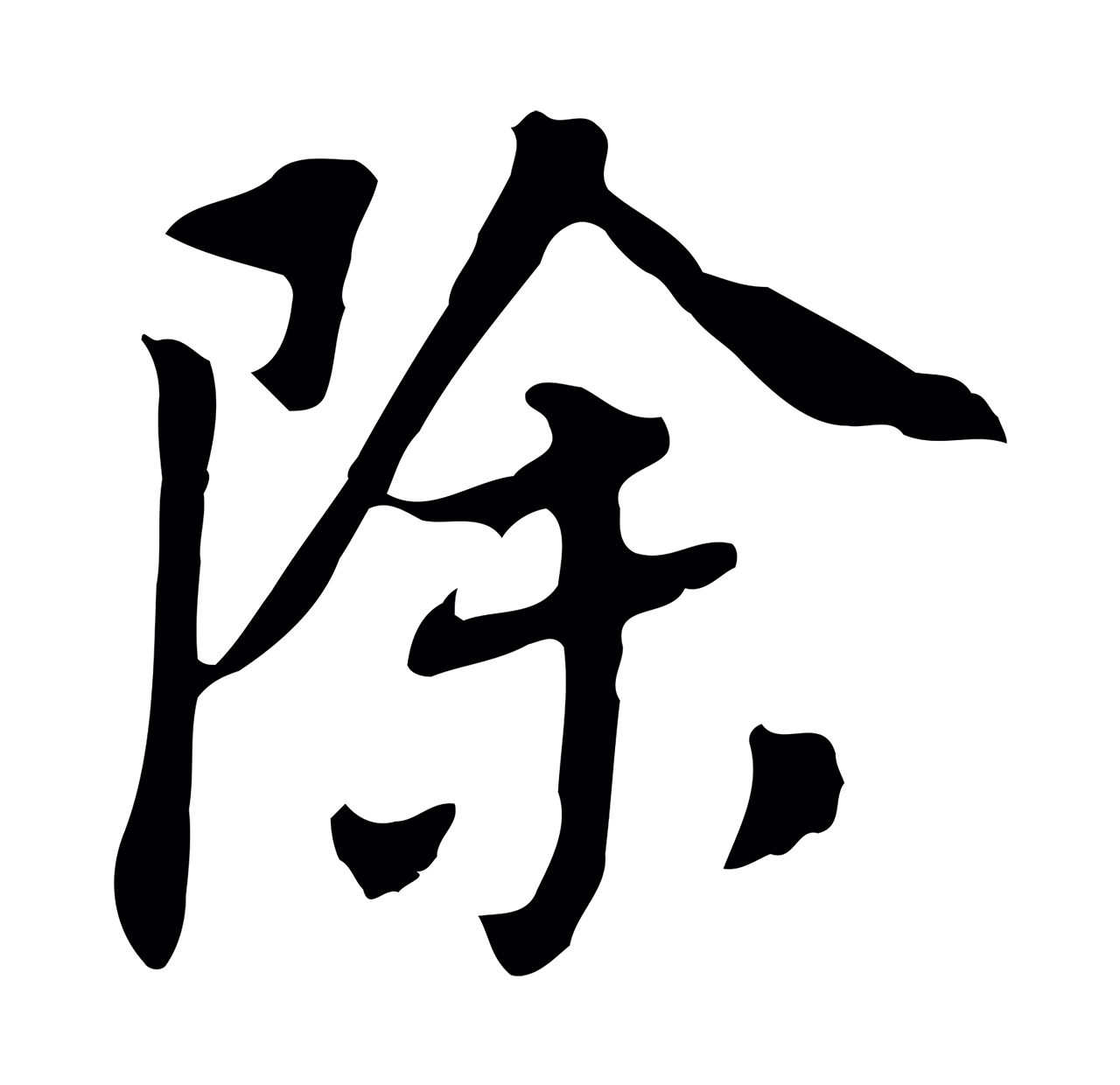 董其昌「除」字书法图片