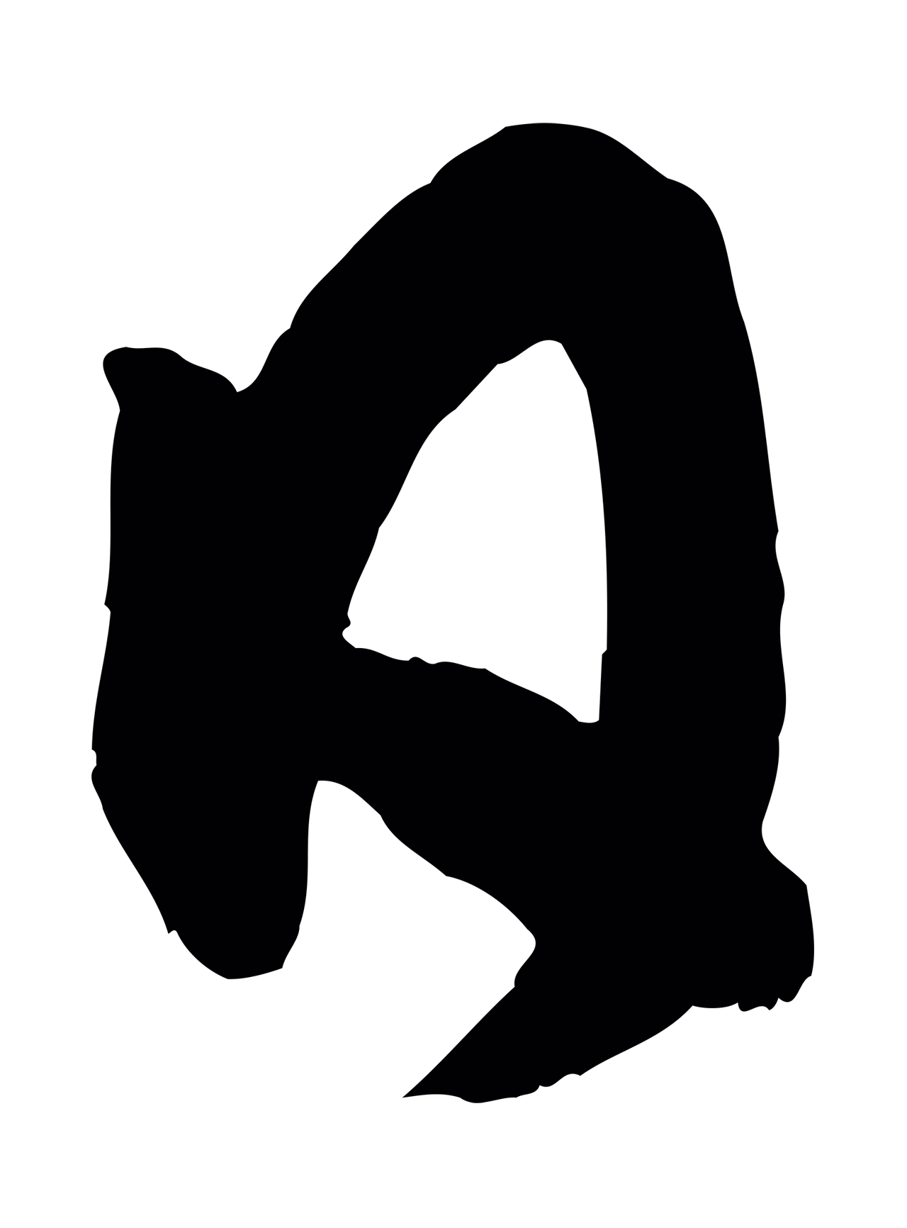 米芾「日」字书法图片