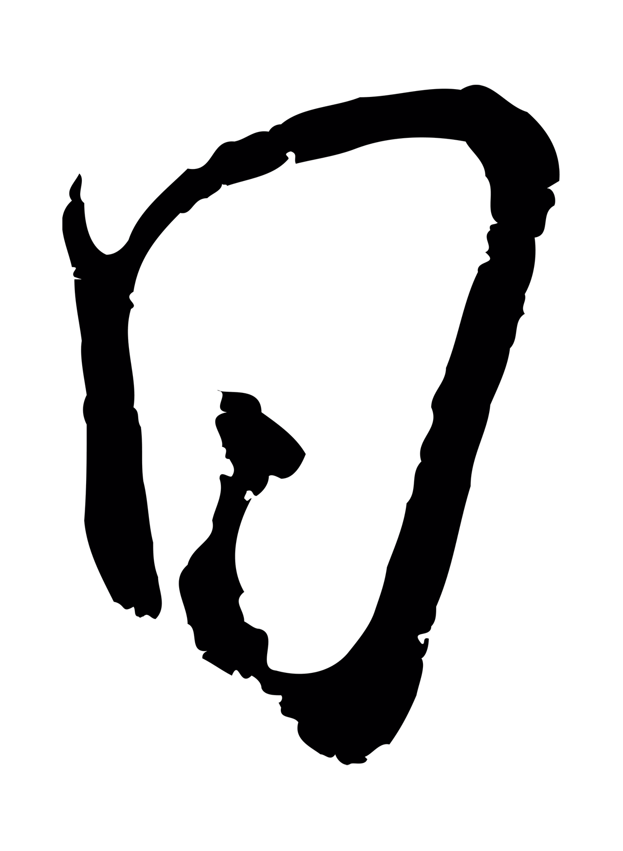 吴琚「日」字书法图片