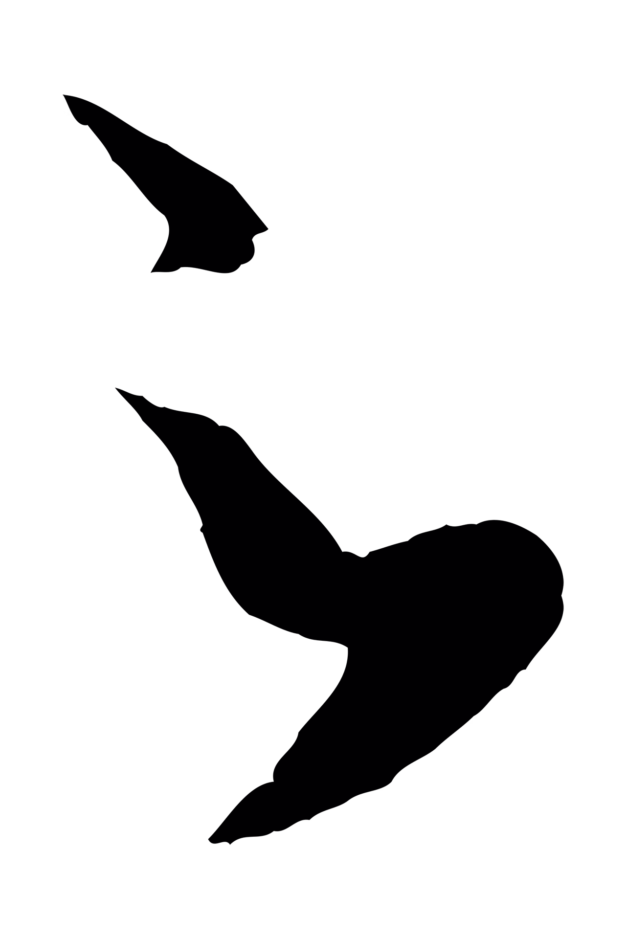 赵孟頫「足」字书法图片