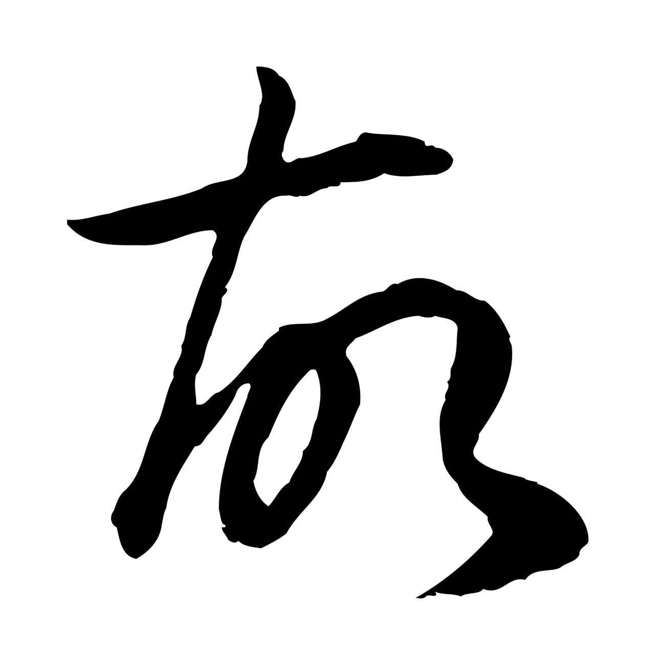 董其昌「故」字书法图片