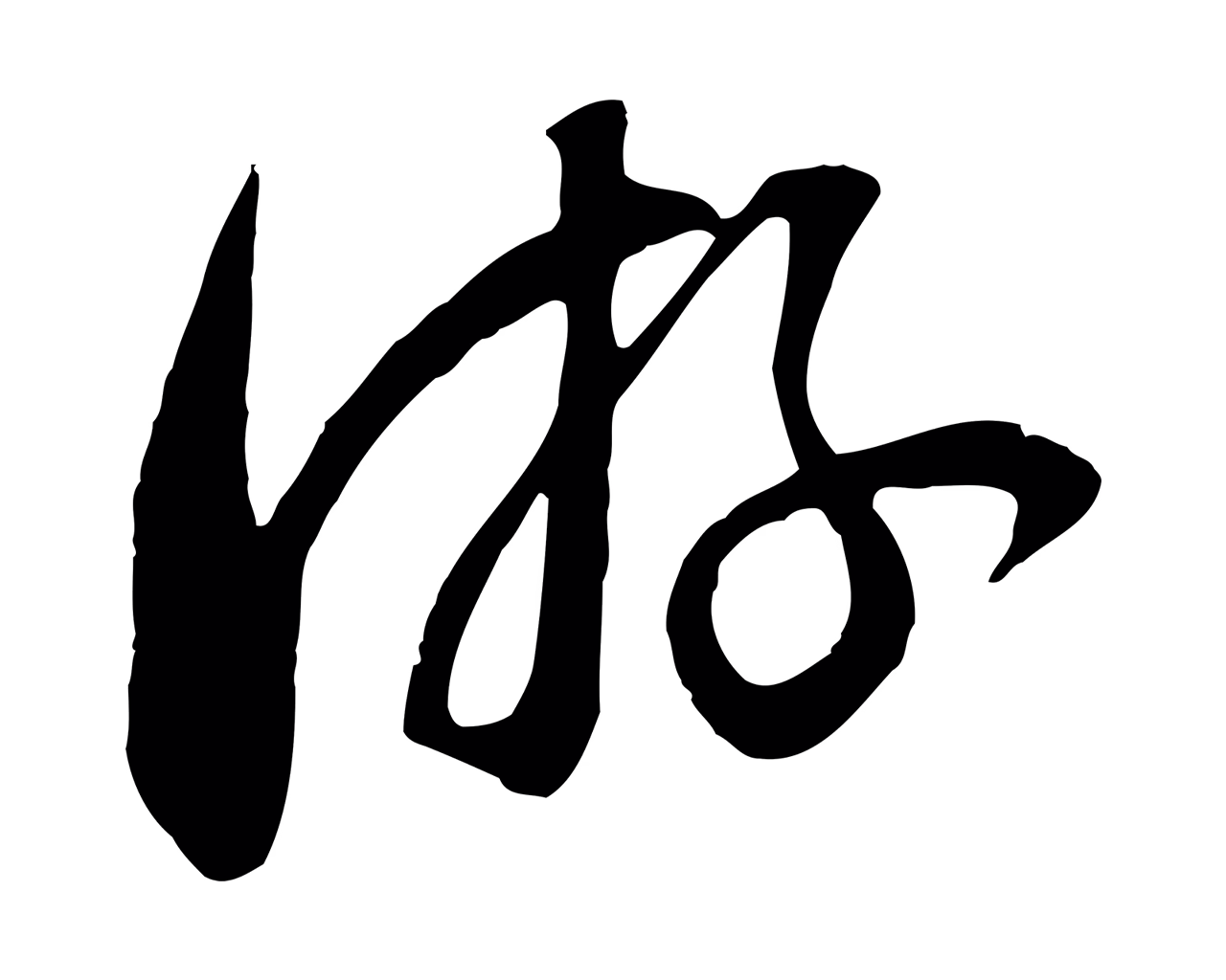 董其昌「游」字书法图片
