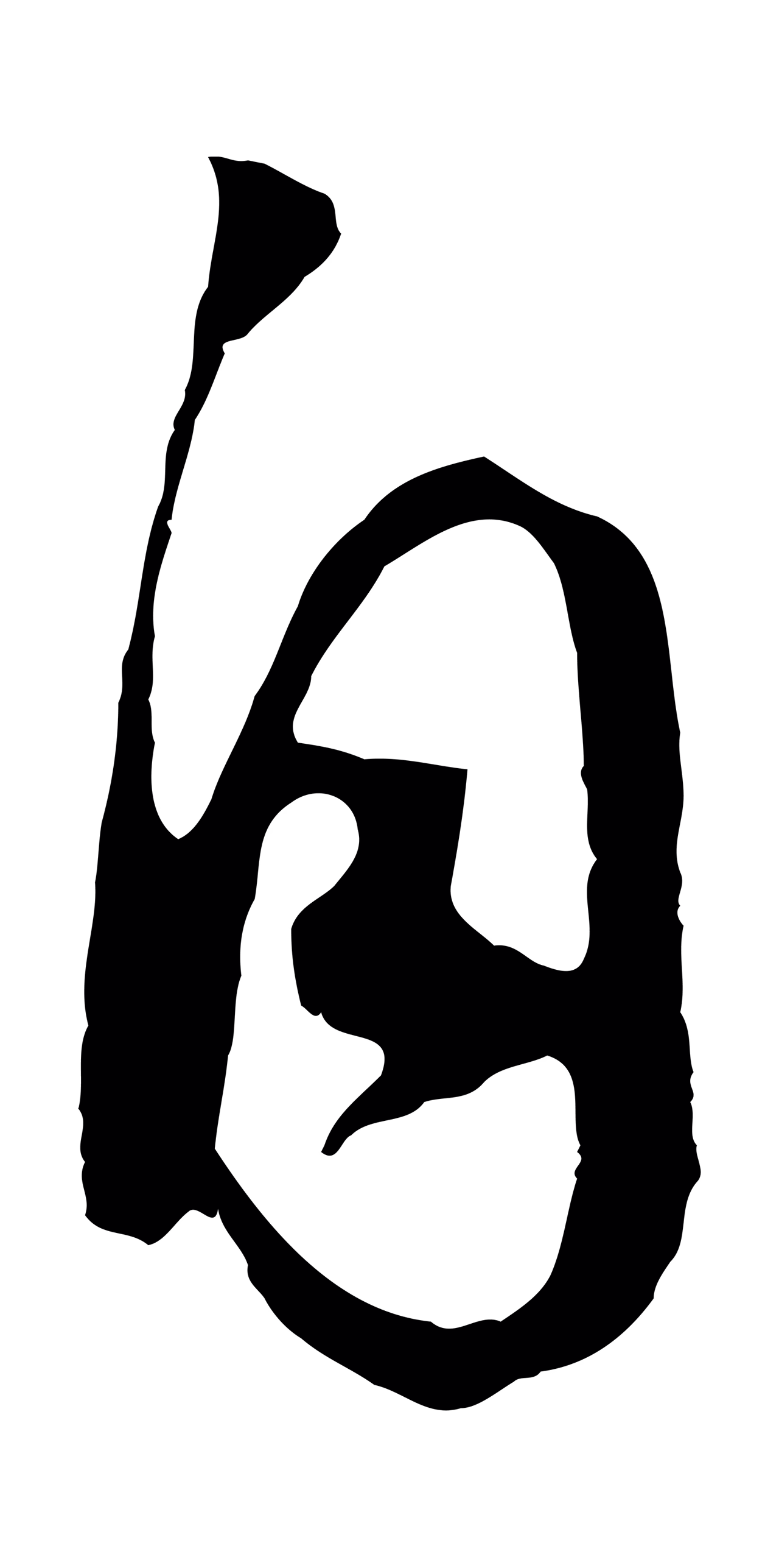 赵孟頫「自」字书法图片