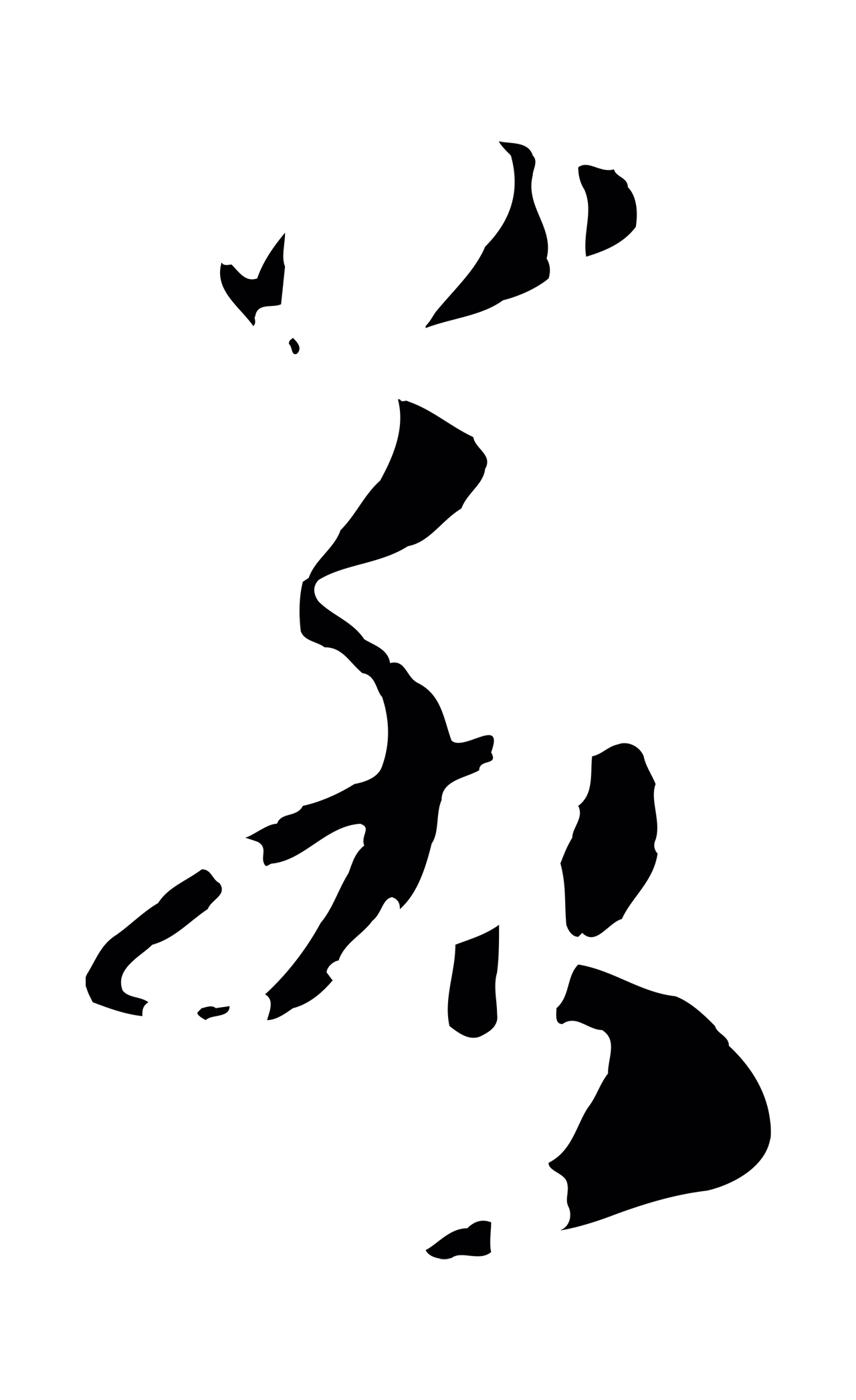 赵构「若」字书法图片
