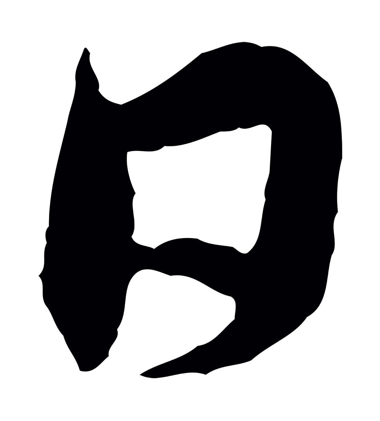 赵孟頫「日」字书法图片