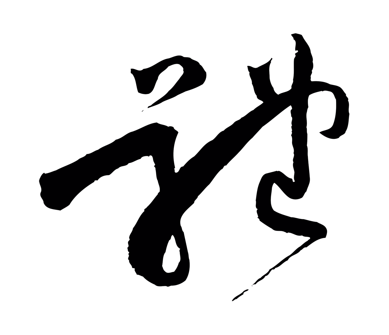 范成大「體」字书法图片