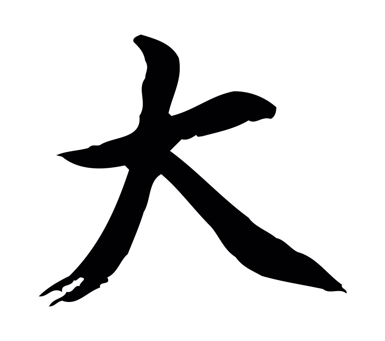 董其昌「大」字书法图片