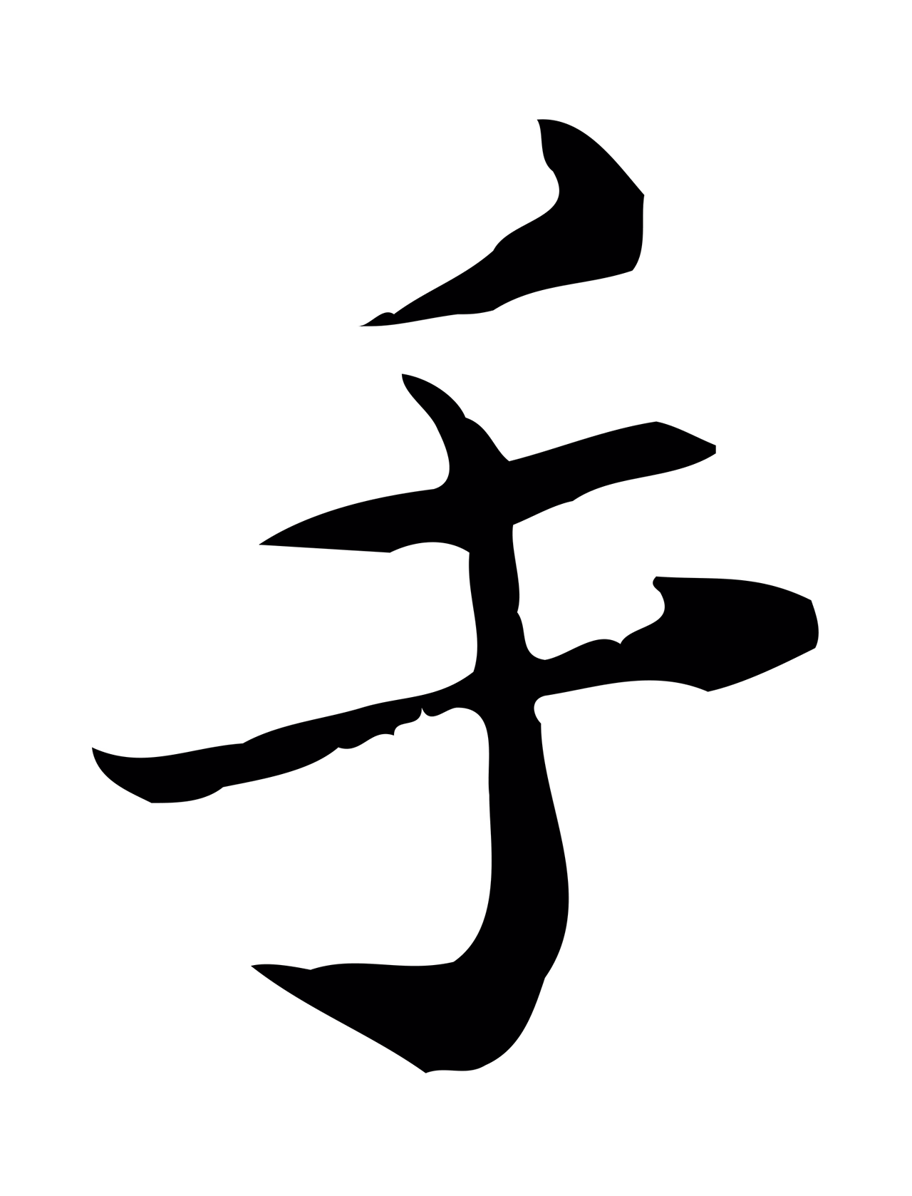 苏辙「手」字书法图片