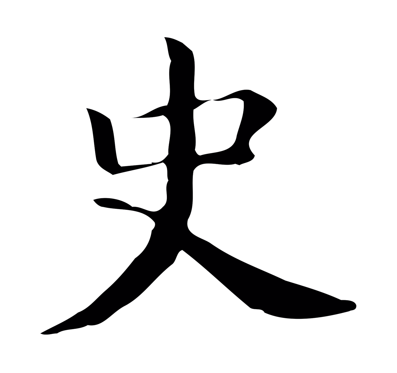 董其昌「史」字书法图片