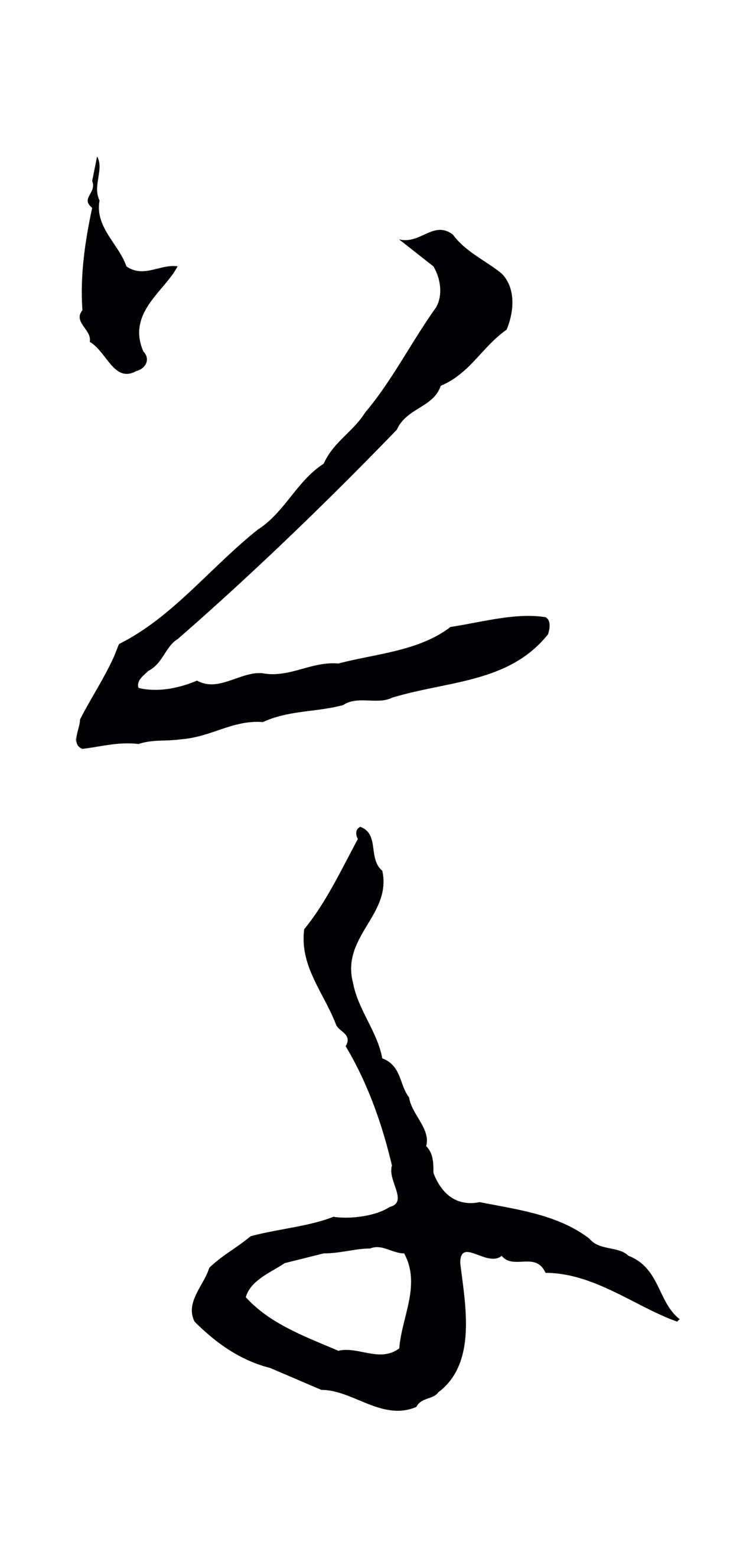 孙过庭「草」字书法图片