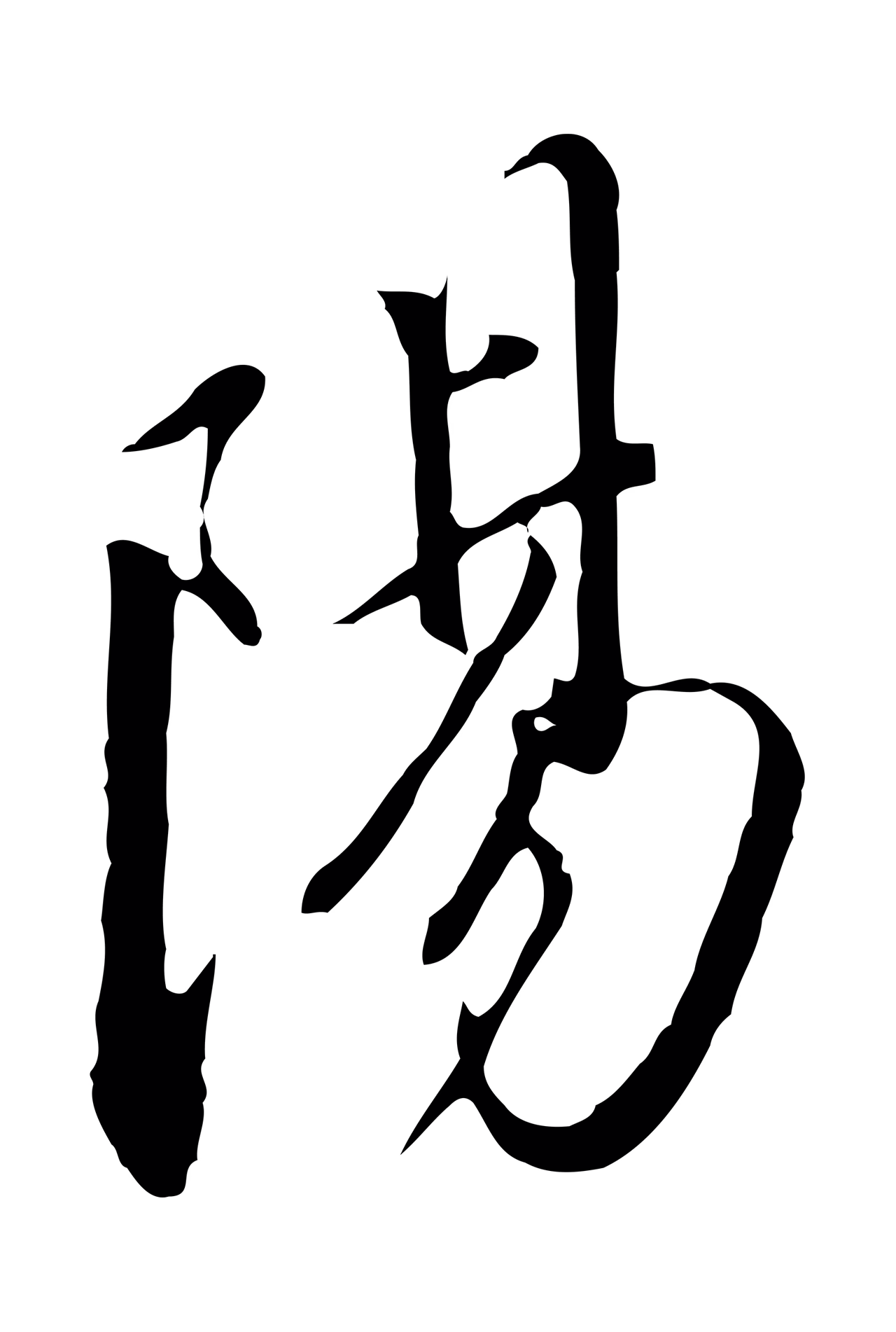 董其昌「陽」字书法图片