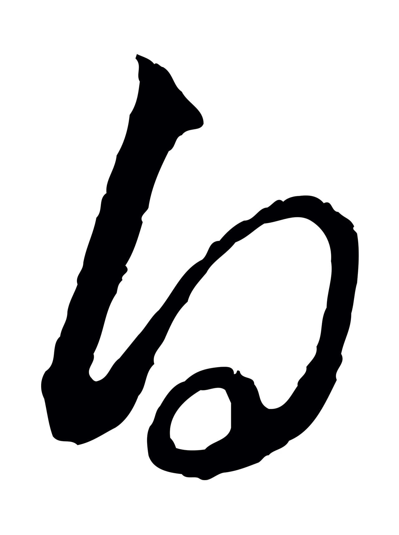董其昌「白」字书法图片