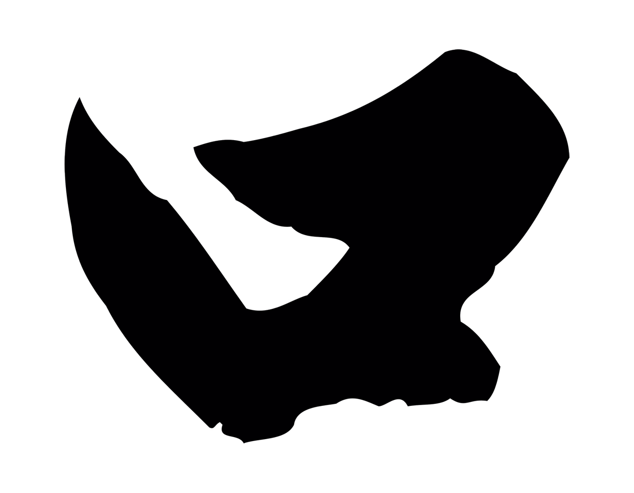 赵孟頫「口」字书法图片