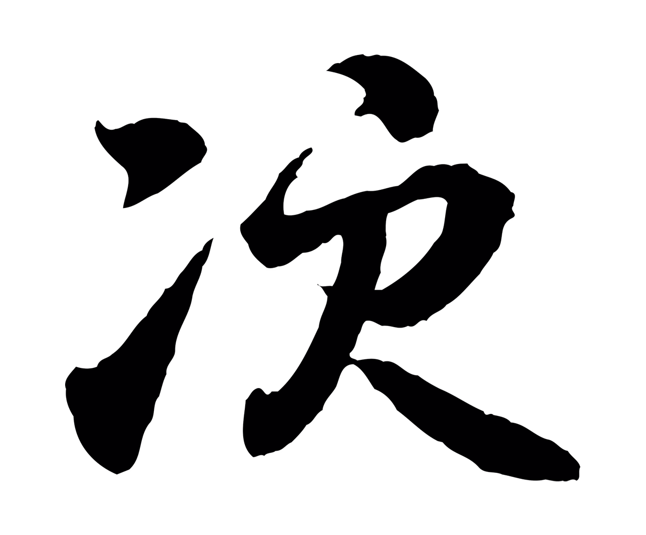 王羲之「次」字书法图片