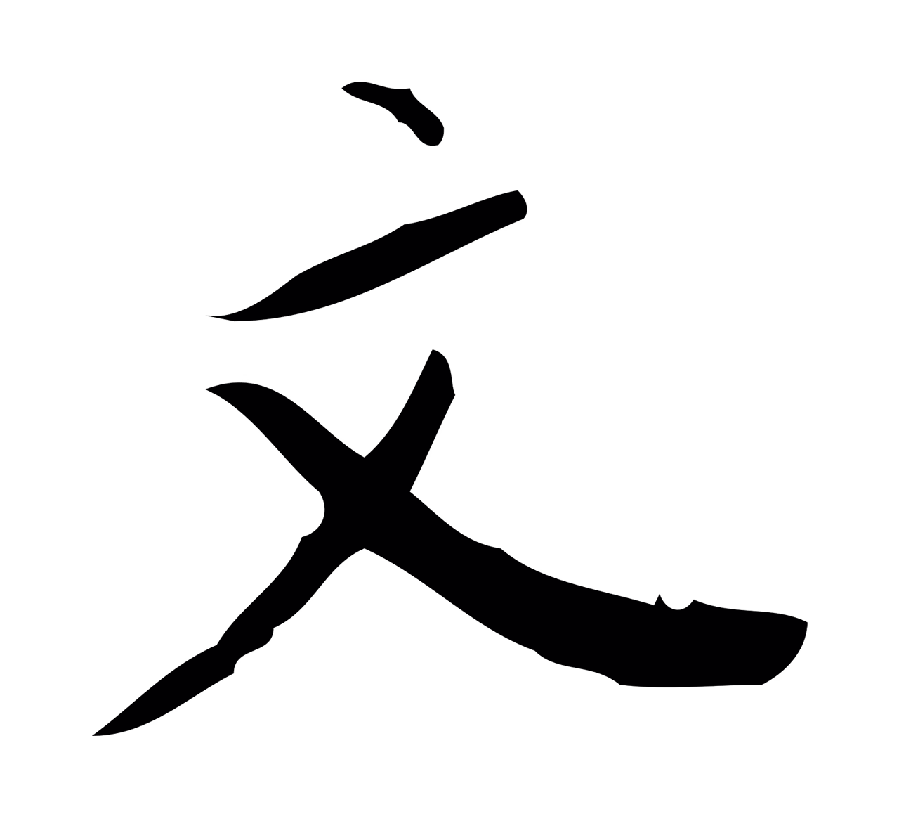 董其昌「文」字书法图片