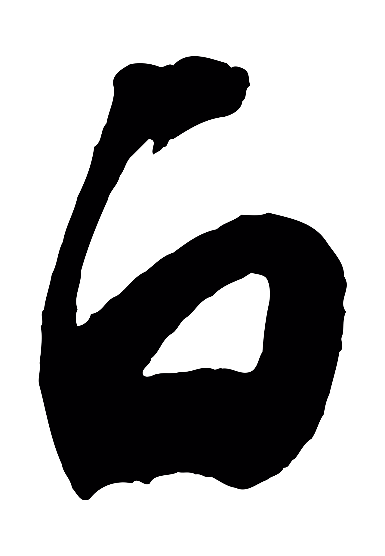 苏轼「白」字书法图片