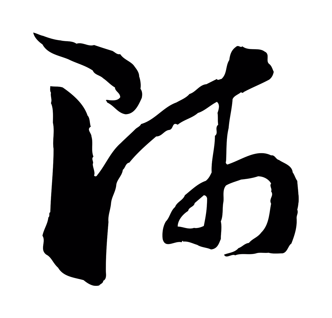 孙过庭「師」字书法图片