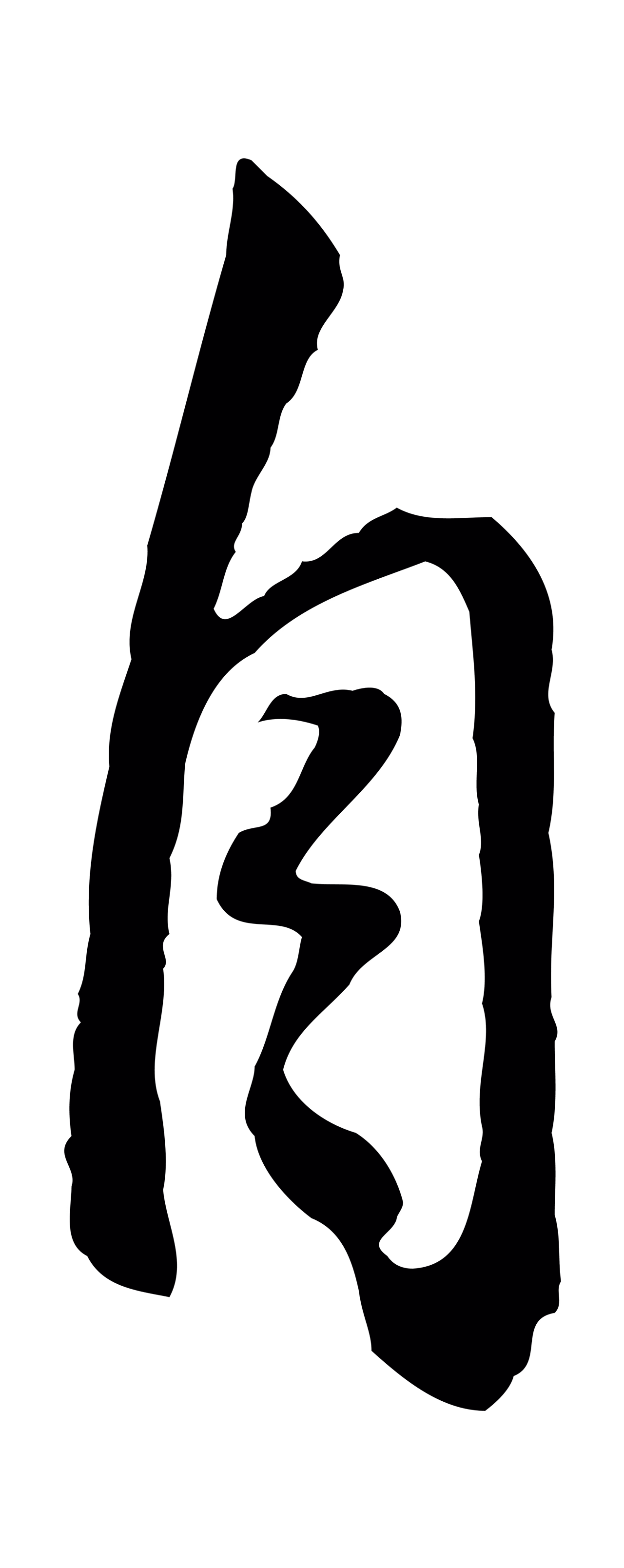 董其昌「自」字书法图片