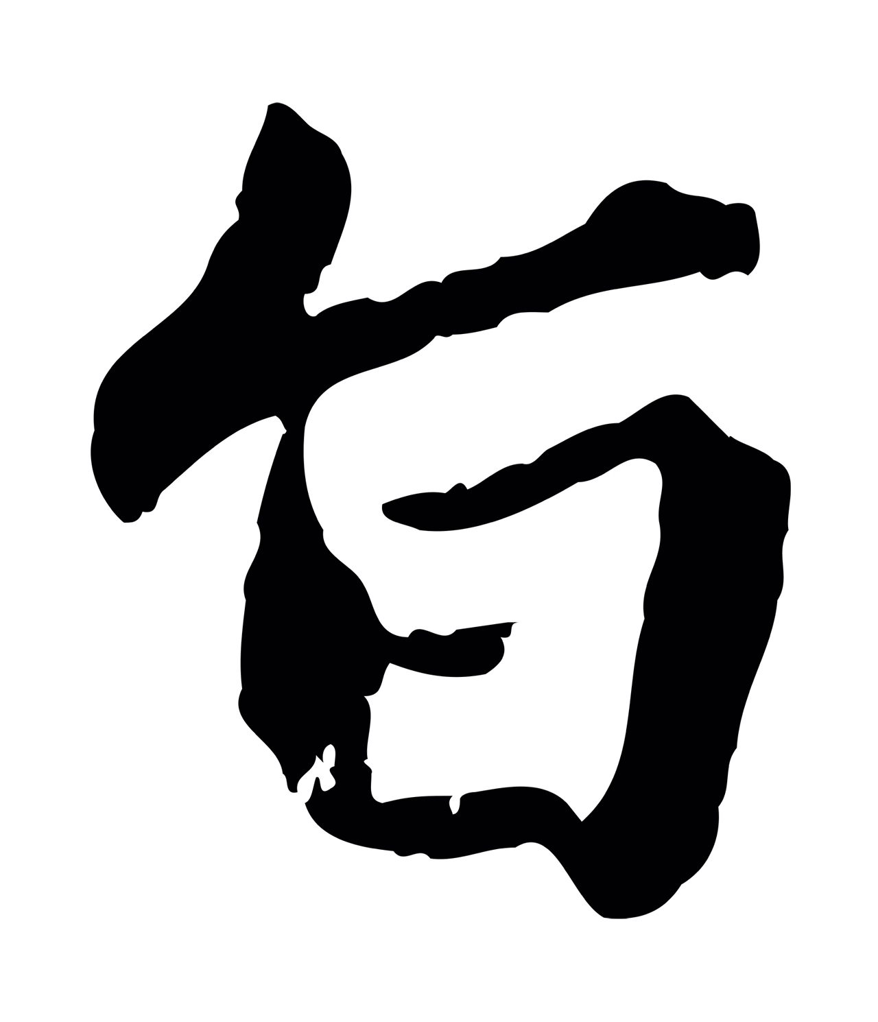 祝允明「旨」字书法图片