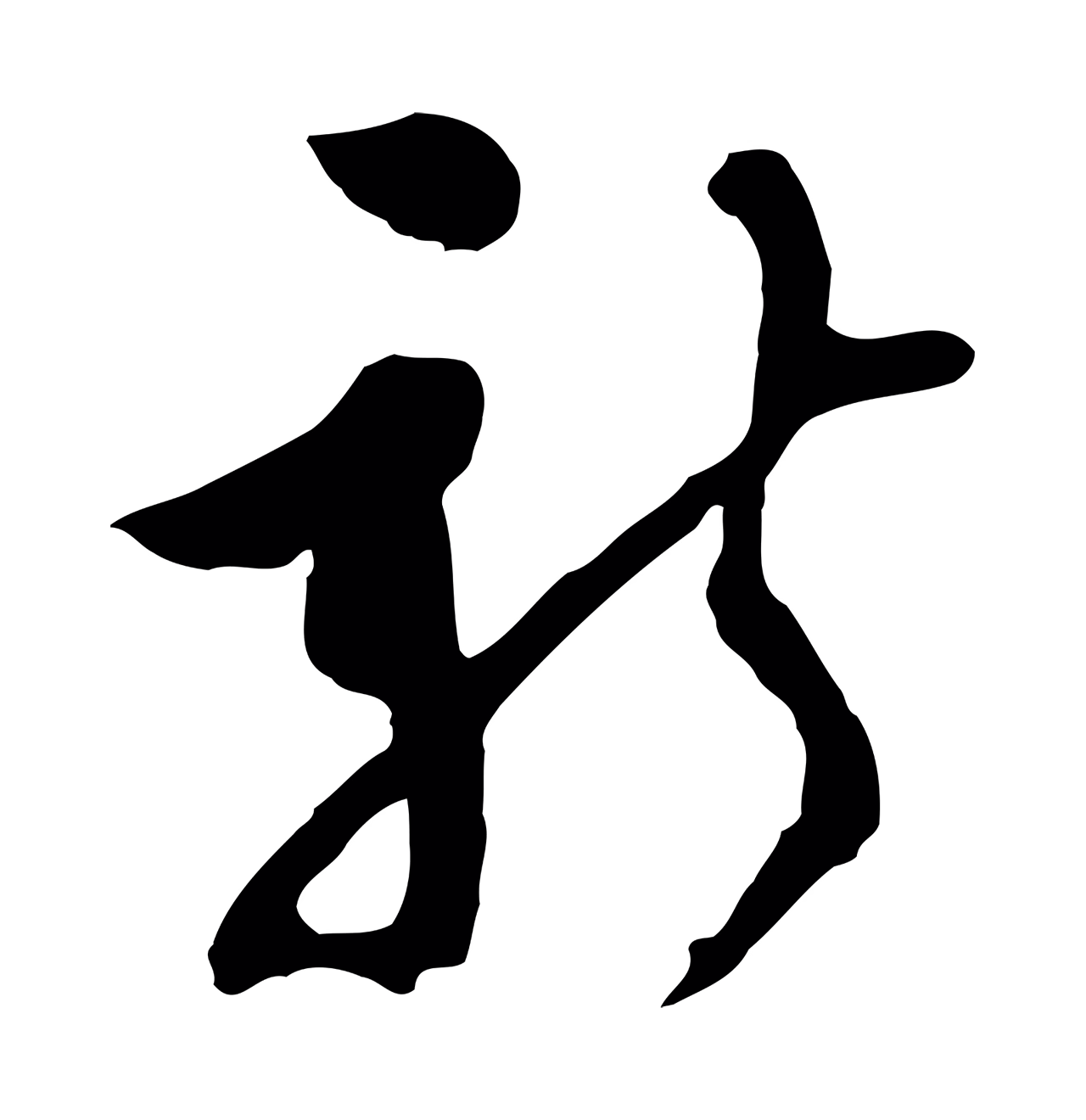 文彭「新」字书法图片