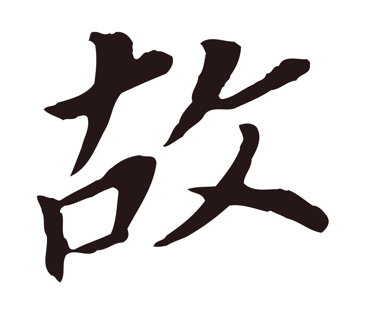 董其昌「故」字书法图片
