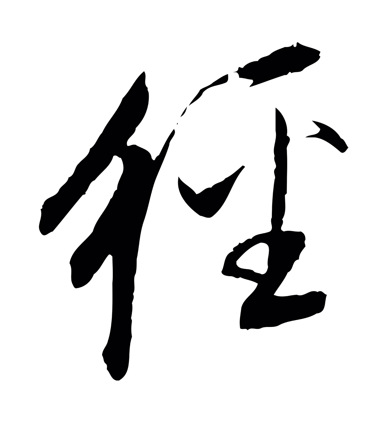 董其昌「經」字书法图片