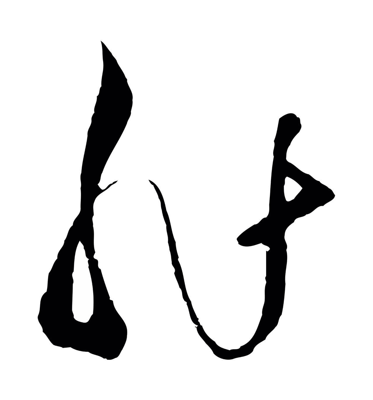 王守仁「非」字书法图片