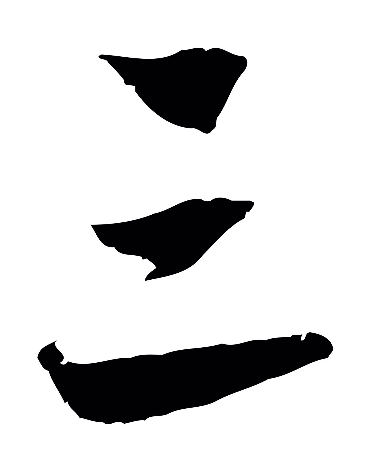 吴琚「三」字书法图片