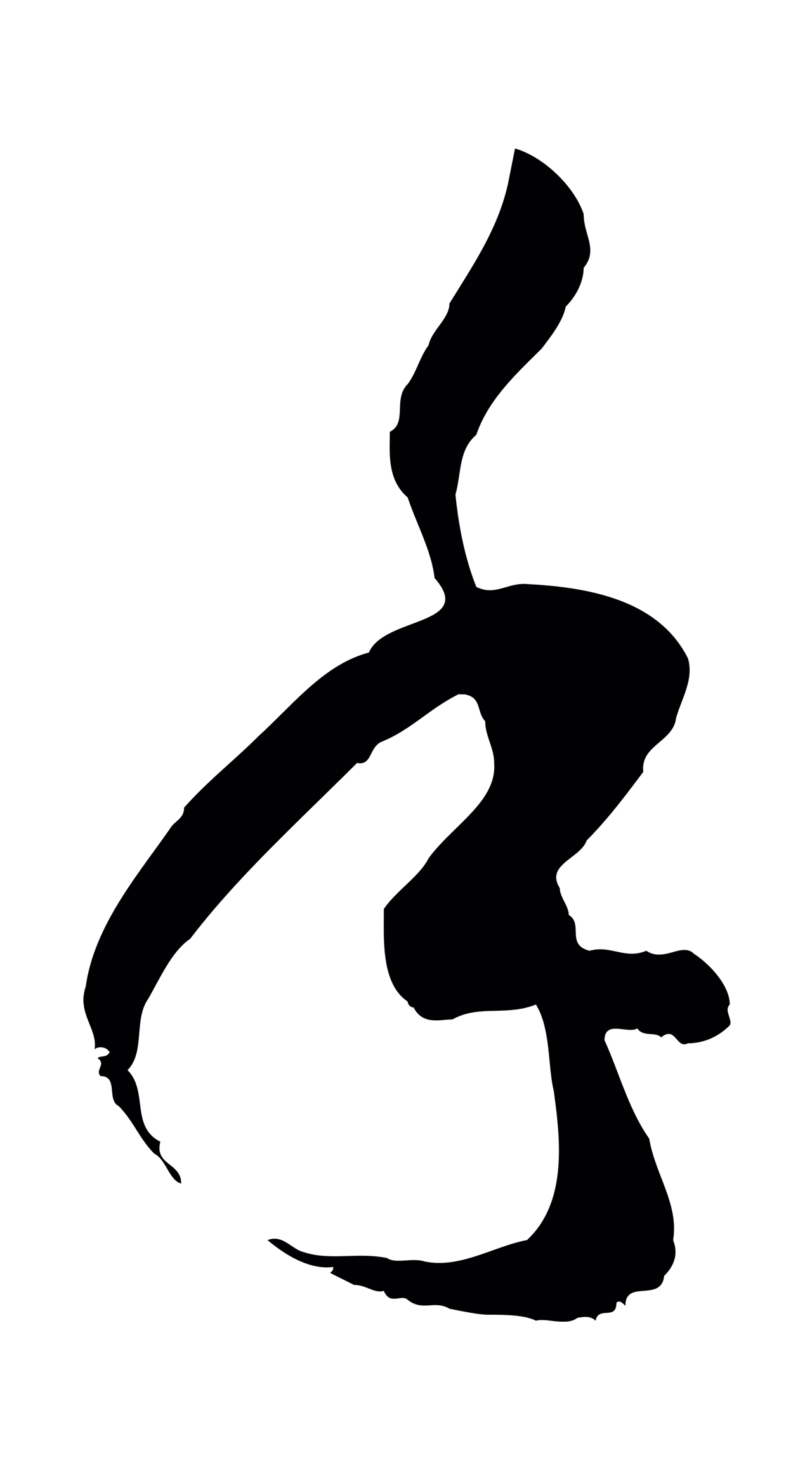 孙过庭「手」字书法图片