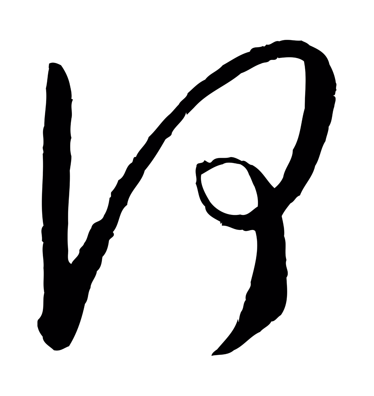 孙过庭「何」字书法图片