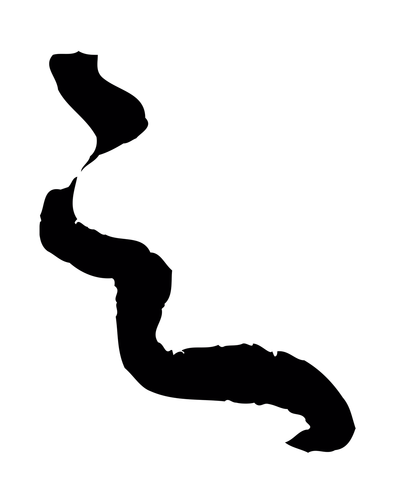 赵孟頫「足」字书法图片